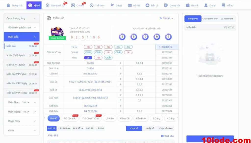 đặt cược xoso66