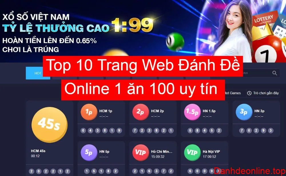 Top 10 trang đánh lô đề online 1 ăn 100 uy tín 10/2026 - buryairguns.co.uk